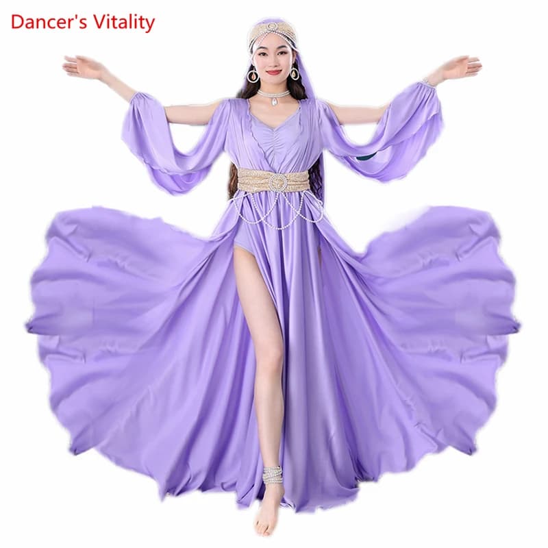 Dance costume of the belly dance dress oriental silk palace Folk Custom Muwashahat Robe Show for women competitive dresses