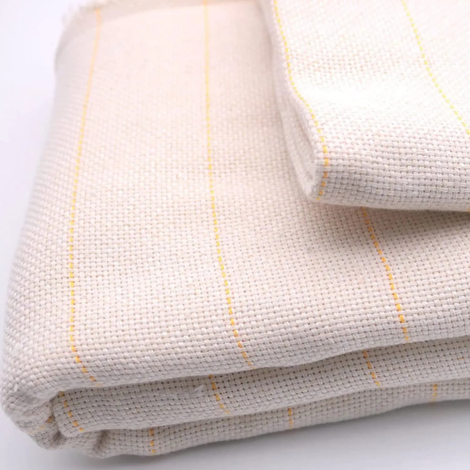 Primary Tufting Cloth with Marked Lines, Rugs Backing, Monks Cloth for Cut and Loop Pile, Gun Punch Needle, 5m