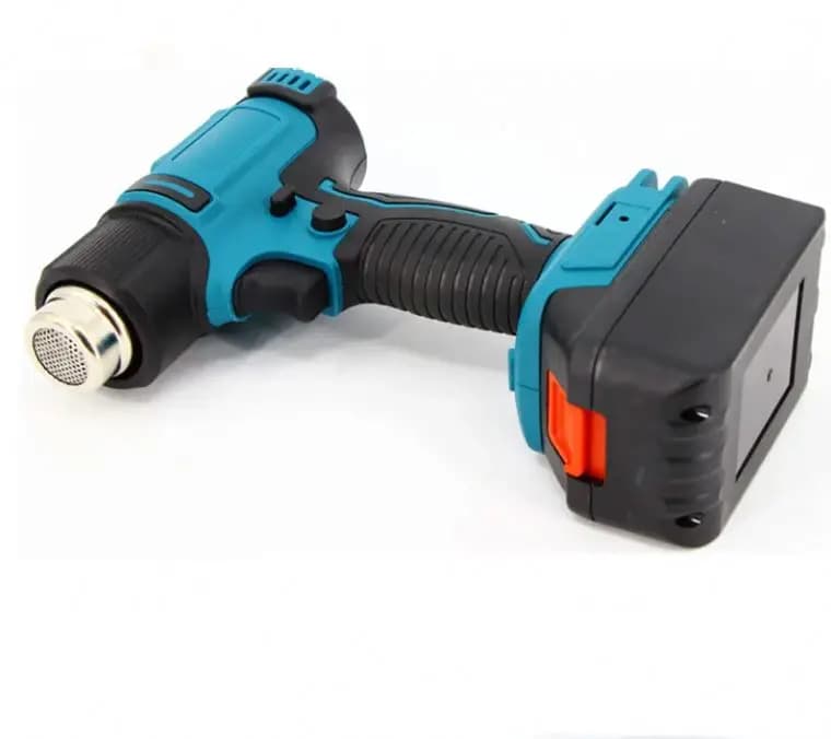 Utensili manuali per mitragliatrice a batteria alimentata a batteria agli ioni di litio con pistola termica elettrica ricaricabile