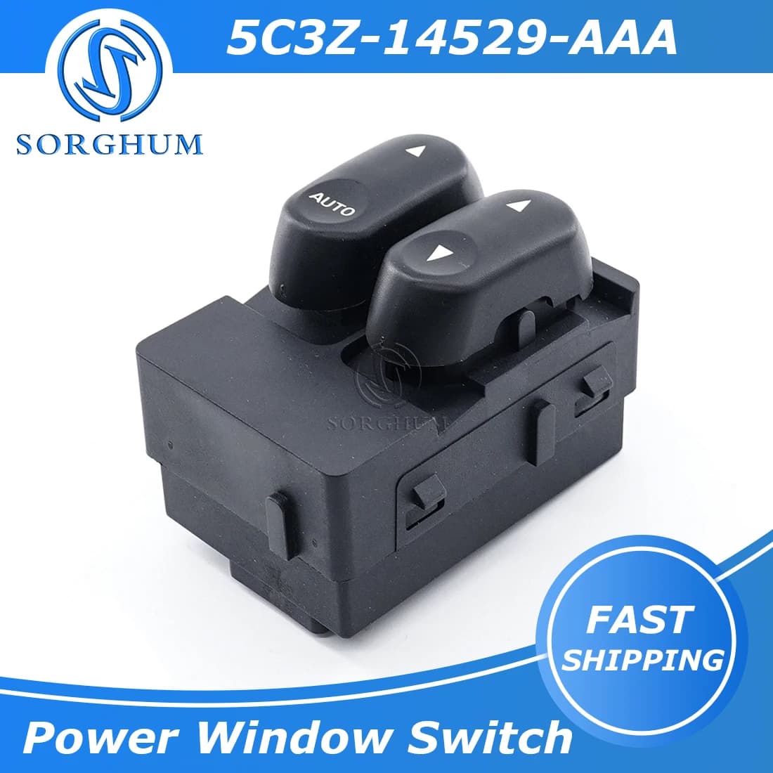 Sorgo 5C3Z-14529-AAA 5C3Z14529AAA Auto Lato Guida Master Finestra di Potere Interruttore Sollevatore Per Ford F-250 F-350 F-450 F-550 2002 2007