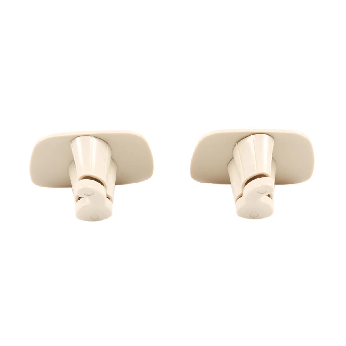 2 pcs car Beige ABS interior hooks for roof coat hook Trim for Volvo V90 S90 XC40 XC60 XC90 2015-2020