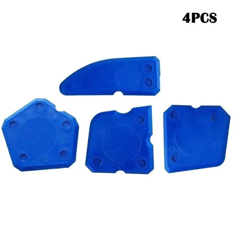 Set of 4 Silicone Tools for Sealing - Versatile, Easy to Clean and Professional for Sealing Application