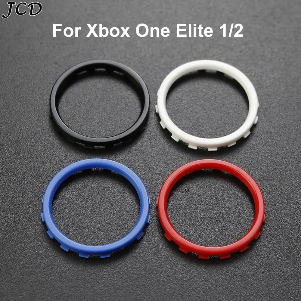 JCD 2pcs anelli di accento cerchio Thumbstick personalizzati per Microsoft Xbox One Elite Series 1 2 sostituzione riparazione Controller