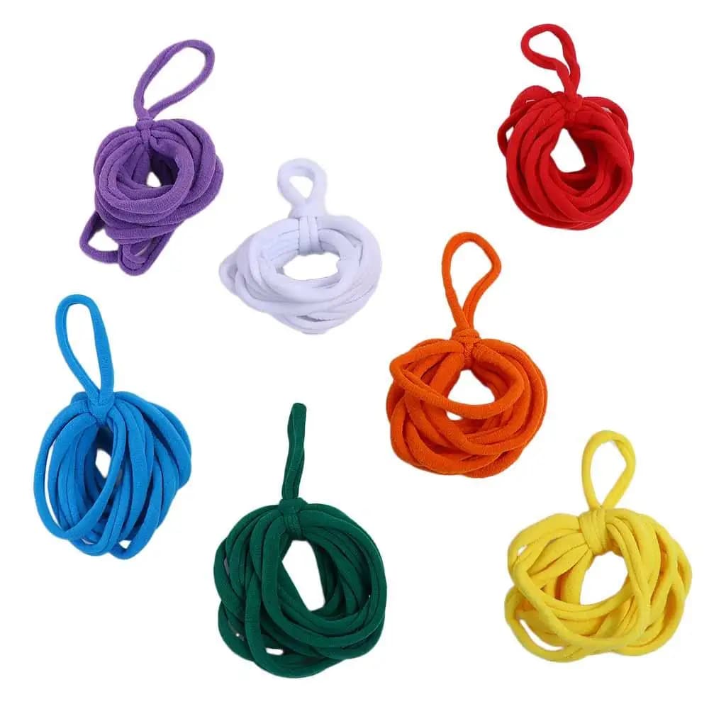 Handcraft Pot Holder Loom Knitting Kits Loom Frame Rope Ring Weaving Potholder Loops Crafts Kit Colorful Multiple Colors