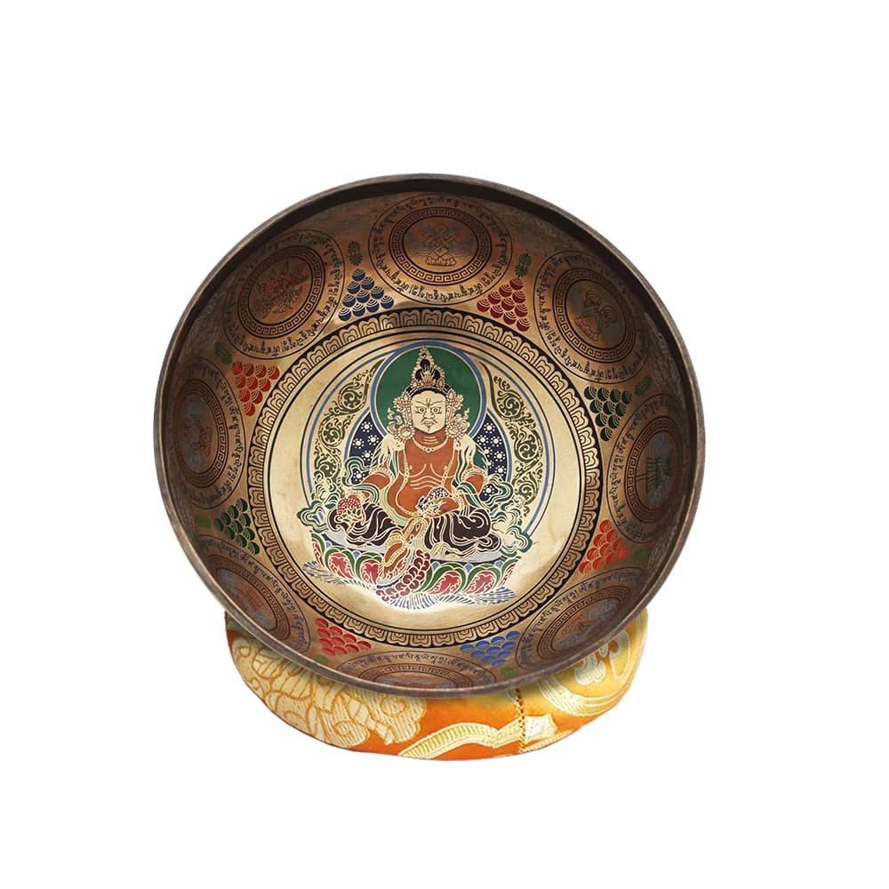 High Quality 25CM Handcrafted Tibetan Singing Bowl for Sound Healing