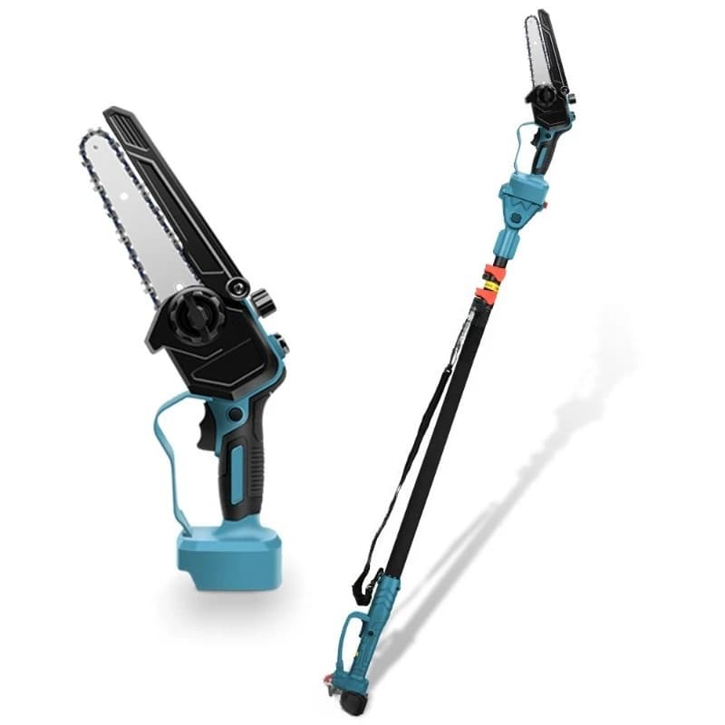 Forbici per rami alti da 5,5 pollici, sega telescopica per rami alti da 6 pollici, forbici elettriche brushless per potatura, sega per rami alti