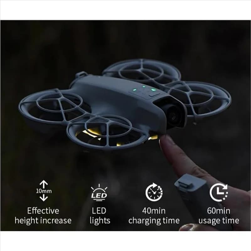 BTLIFE-Per DJI Neo Luce di Navigazione Notturna 2-in-1 Combo Per DJI Neo HA CONDOTTO LA Luce E Batteria Drone Ricaricabile Proiettori