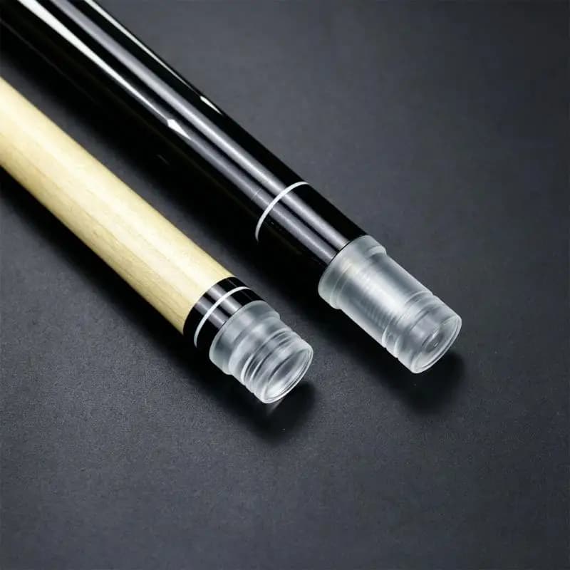 R6FE Acrylic Pool Cue Joint Protector Billiard Joint Protector Enduring