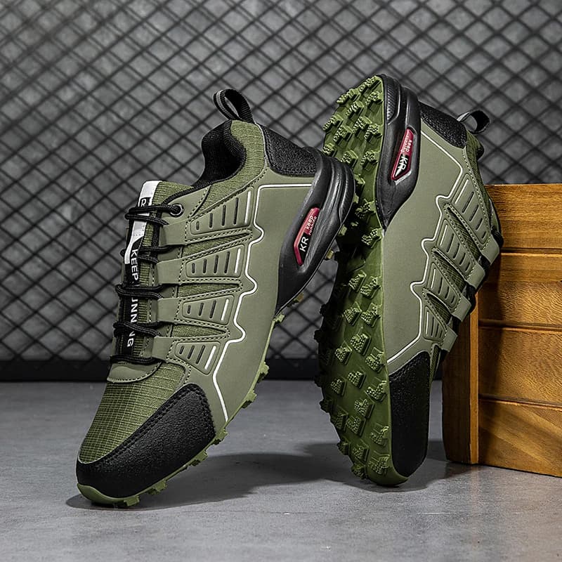 Scarpe da trekking da uomo impermeabili, scarpe da ginnastica outdoor con lacci, scarpe da arrampicata, scarpe da trekking, scarpe da montagna, scarpe tattiche da caccia, scarpe da ciclismo
