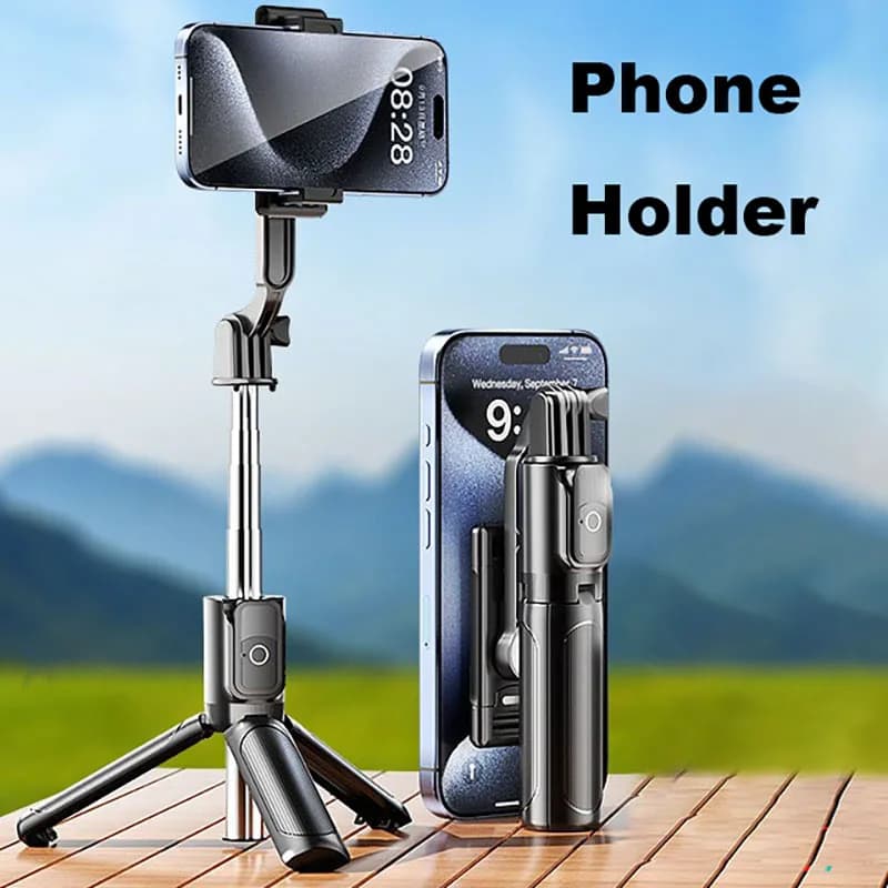 Mini selfie stick telefono cellulare foto live staffa telescopica all-in-one fotografia portatile staffa a tre gambe