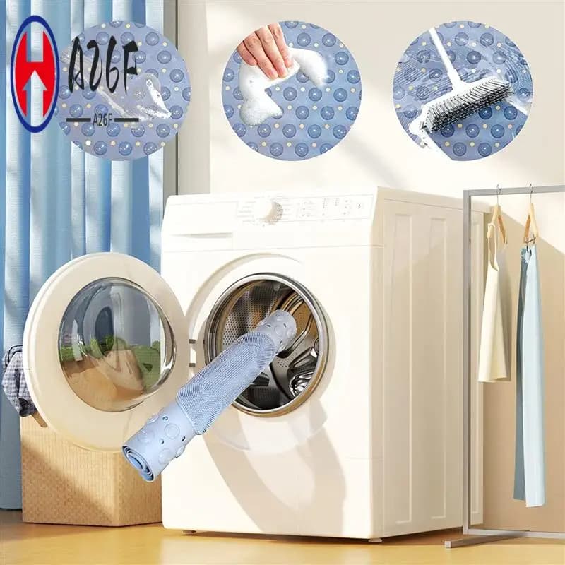 A26F- Tappetino per vasca da bagno Tappetino per doccia in gomma antiscivolo con fori di scarico Ventose, scarico rapido, massaggio ai piedi, tappetino da bagno