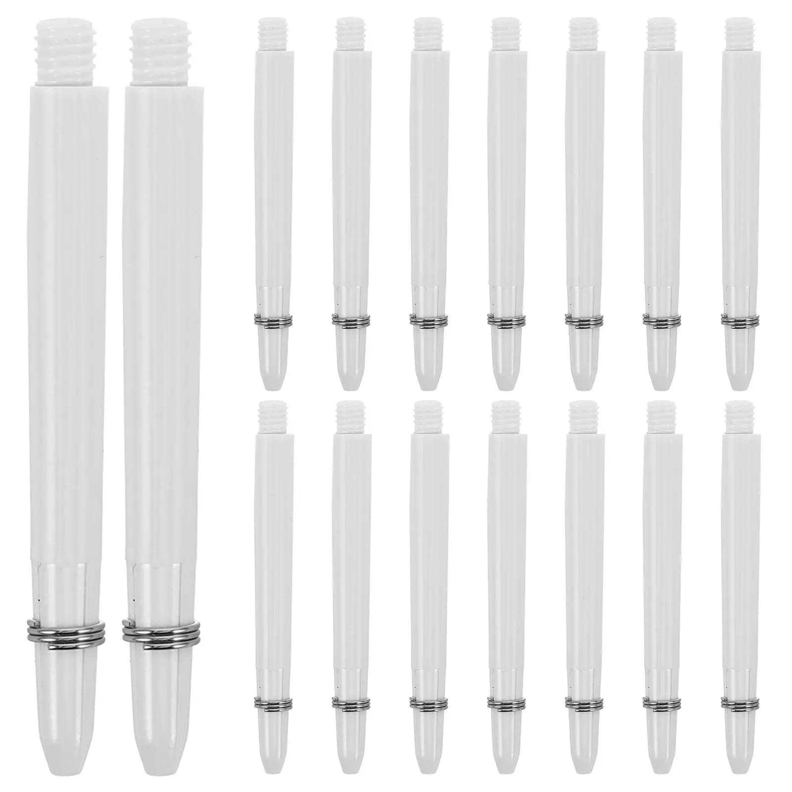 100 Pezzi Aste Filettate in Nylon per Freccette, 2 Ba, Aste di Ricambio Sicure Filettate per Freccette con Punta in Acciaio, Accessori per Sala Giochi