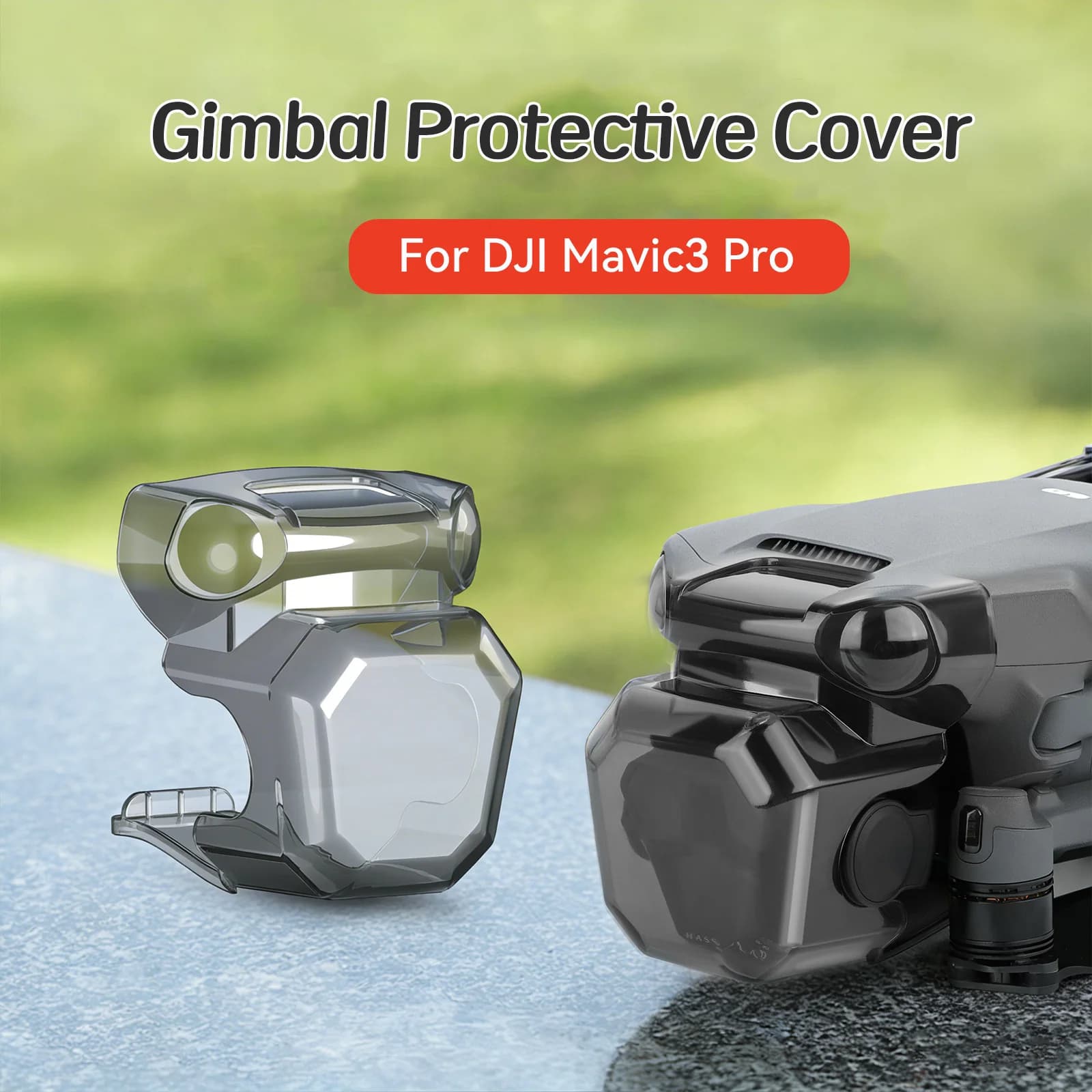 Copriobiettivo ToriTails per DJI Mavic 3T, Protezione Antipolvere per Gimbal, Protezione Antiurto per Lenti, Accessori per Droni