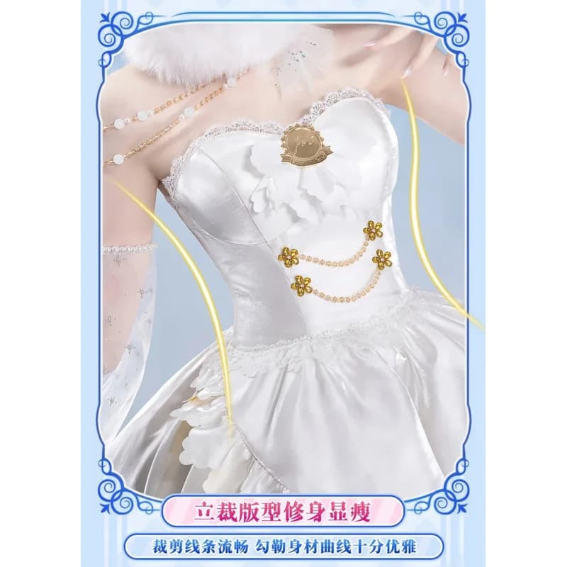 Minami Kotori Anime Lovelive! Costume cosplay Fiore Risveglio di nozze Bella uniforme Donna Halloween Natale Abito elegante