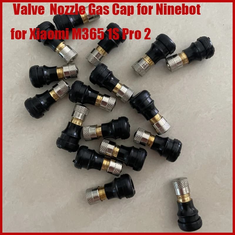 Tappo del Gas dell'ugello della valvola dell'aria per Xiaomi M365 1S Pro 2 Mi 3 per Ninebot Max G30 G30D G65 accessori per vuoto Tubeless per Scooter elettrico