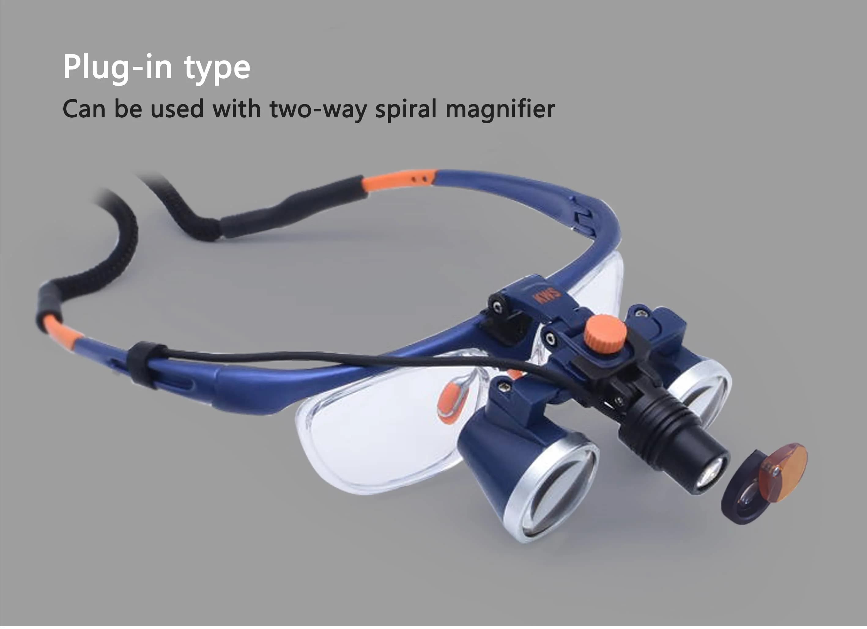 ENT Ultra-light 3W LED Front Lamp for Surgery with Lithium Ion Rechargeable Battery