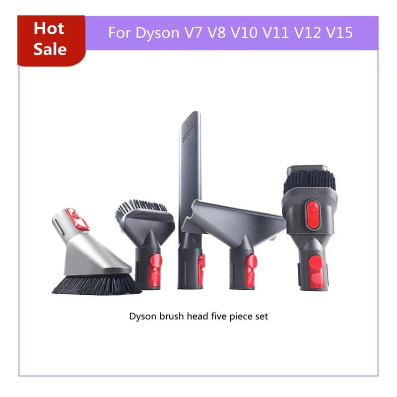 Per Dyson V7 V8 V10 V11 V12 V15 aspirapolvere Lat testa di aspirazione materasso testina spazzola rotonda spazzola morbida