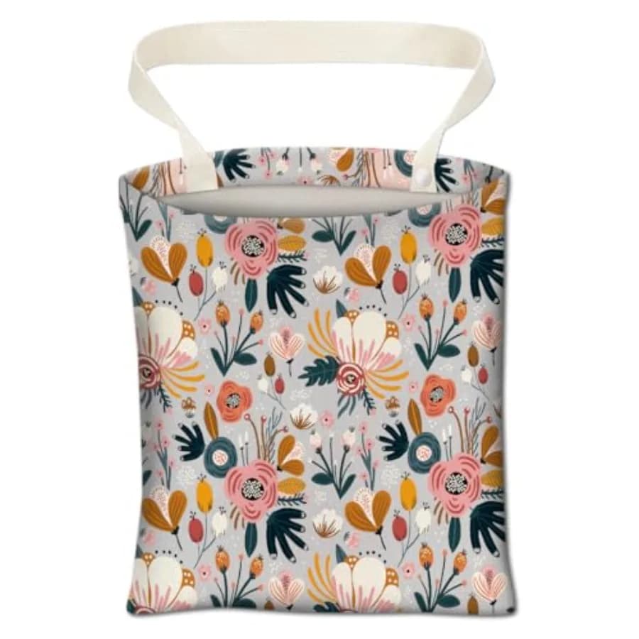 Car Trash Can, Cute Car Trash Bag, Hanging Car Organizer and Storage Bag, Trash Bin for Car Accessories, Vehicle, Travelling, C