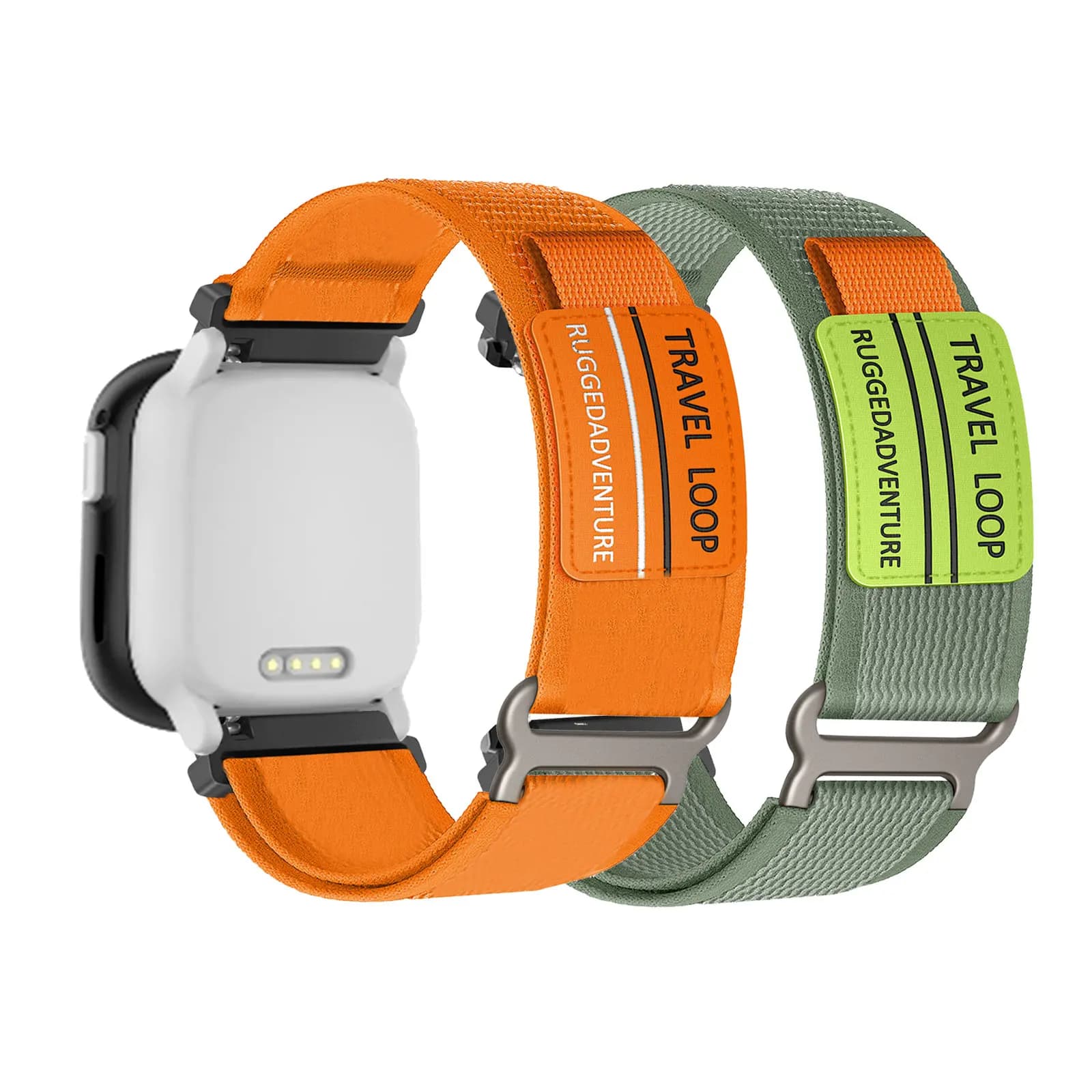 2 cinturini in nylon con velcro per Xplora X6 Play/X6/X6 Pro/XMOVE/Anio 5, Gabb Watch/Watch 2/Watch 3, Gizmo Watch/Watch 2/Watch 3