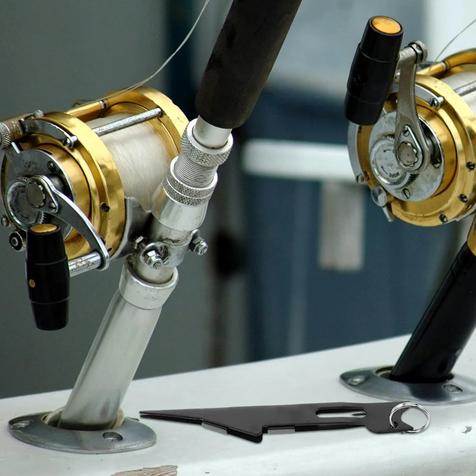 Strumento per Legare Ami da Pesca, Compatto e Portatile, Accessorio per Nodi da Pesca Resistente al Vento e alla Pioggia