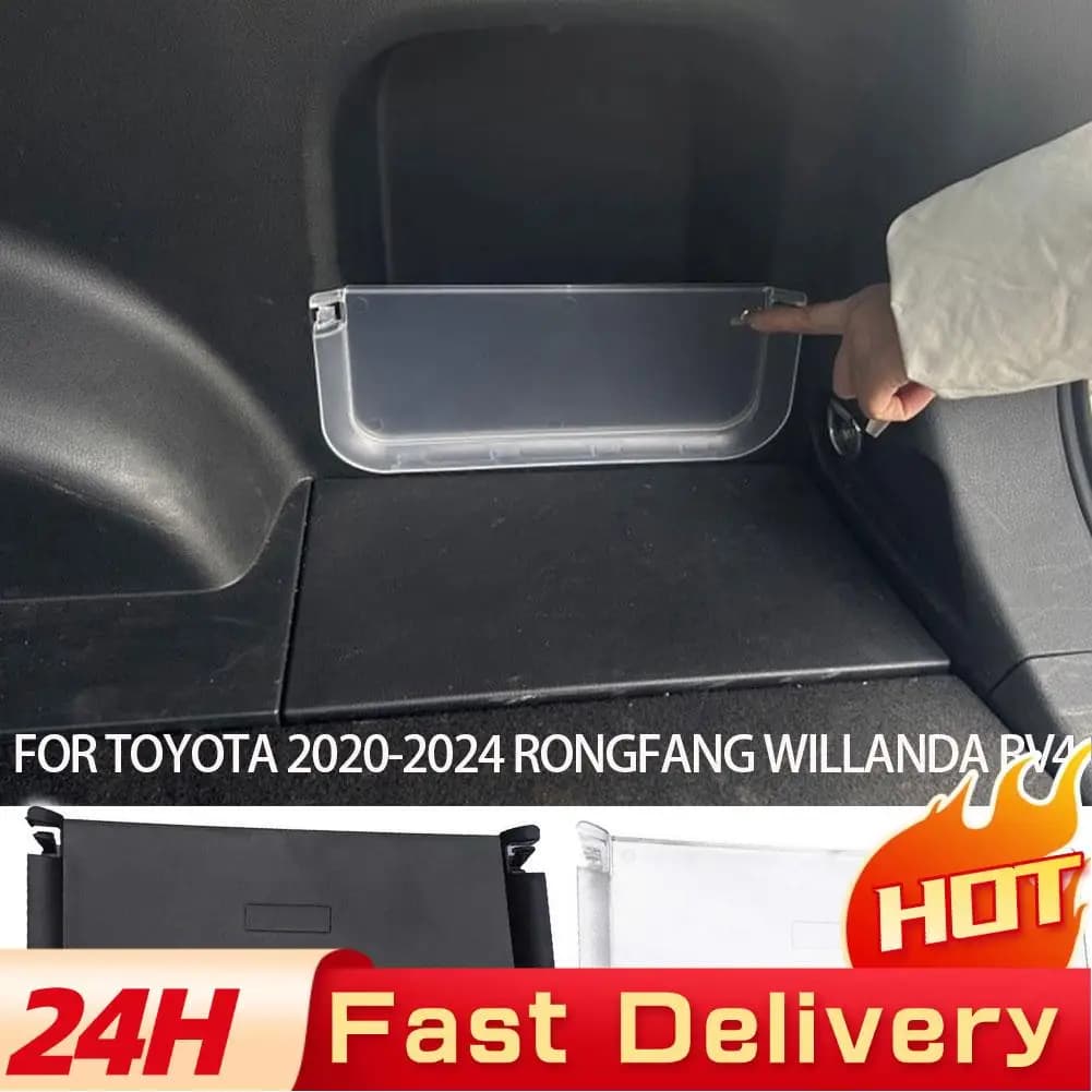 Baule dell'auto Partizione Piastra Bordo Scatola di Coda Laterale Organizzatore di Stoccaggio Partizione Accessorio Interno Adatto per Modelli Toyota, specif X9Y1