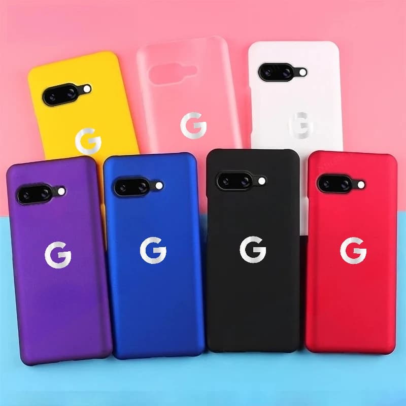 Cover Ultra Sottile Senza Cornice in Plastica Rigida Opaca per Pixel 10A 10 9 Pro XL 9/8/7/6 A Pro, Effetto Pelle, Anti-caduta, Mezza Cover