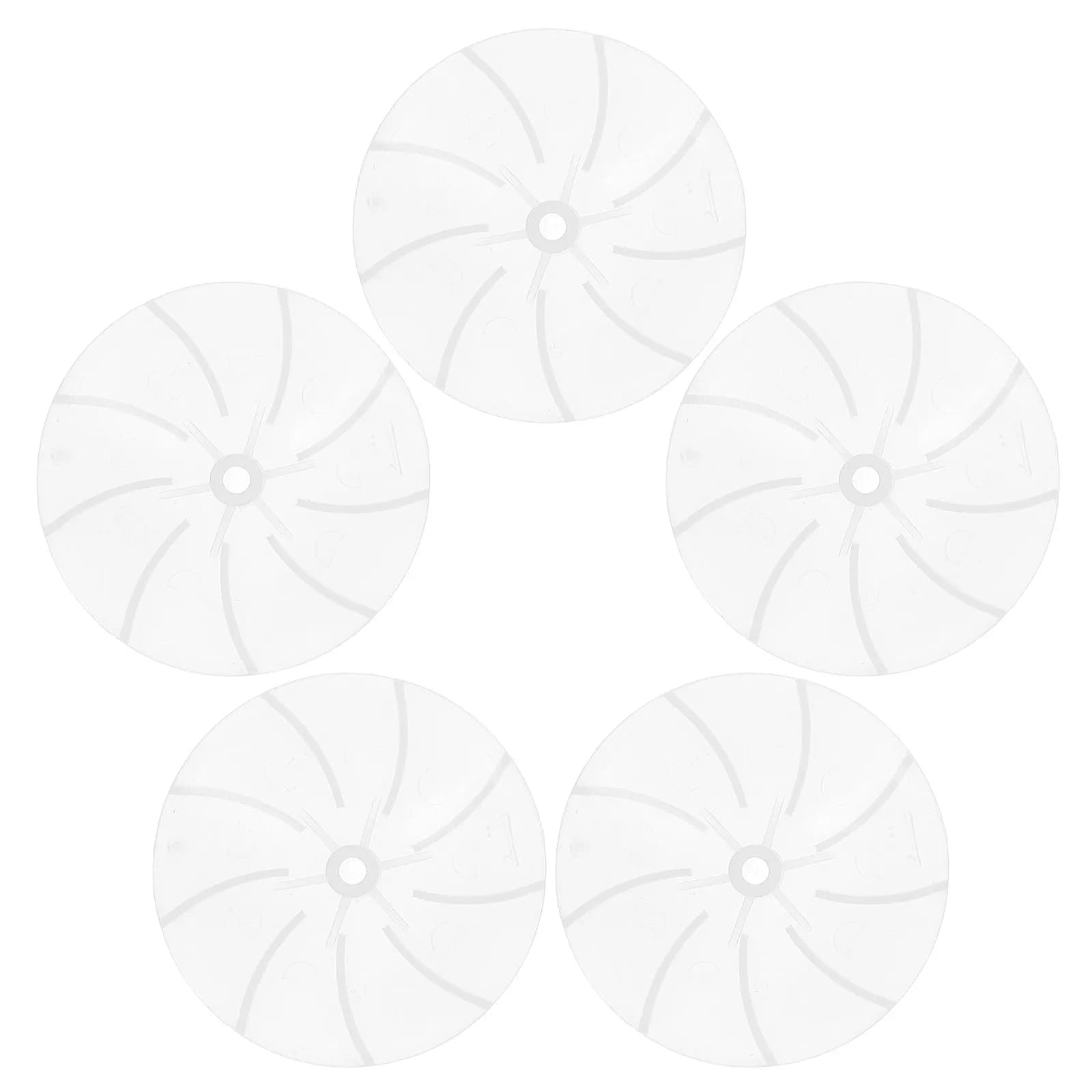 Ventole di ricambio per asciugacapelli, 5 pezzi, pale in plastica, ottima fattura, funzionamento fluido, facile installazione e manutenzione