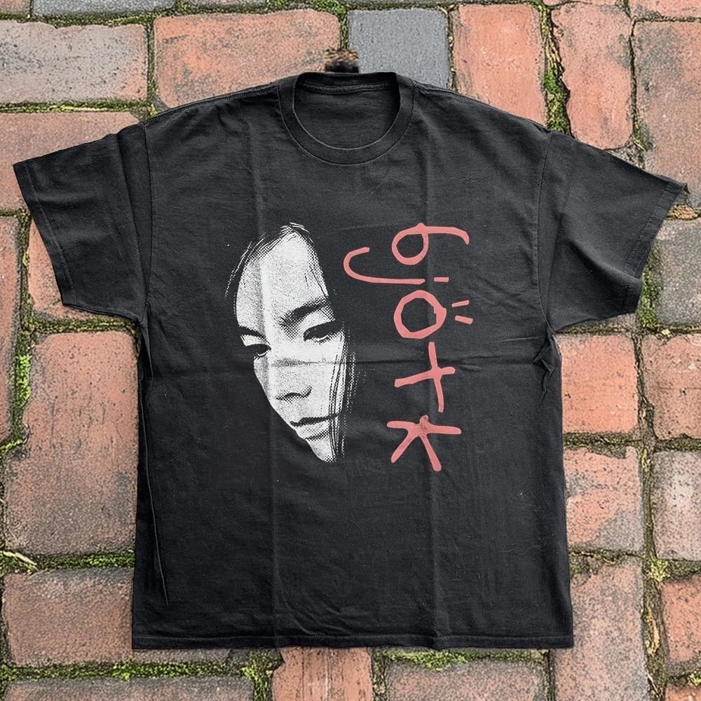 2026 Summer Women's Retro Bjork T-shirt Cotton and Breathable Short Sleeve Streetwear Casual