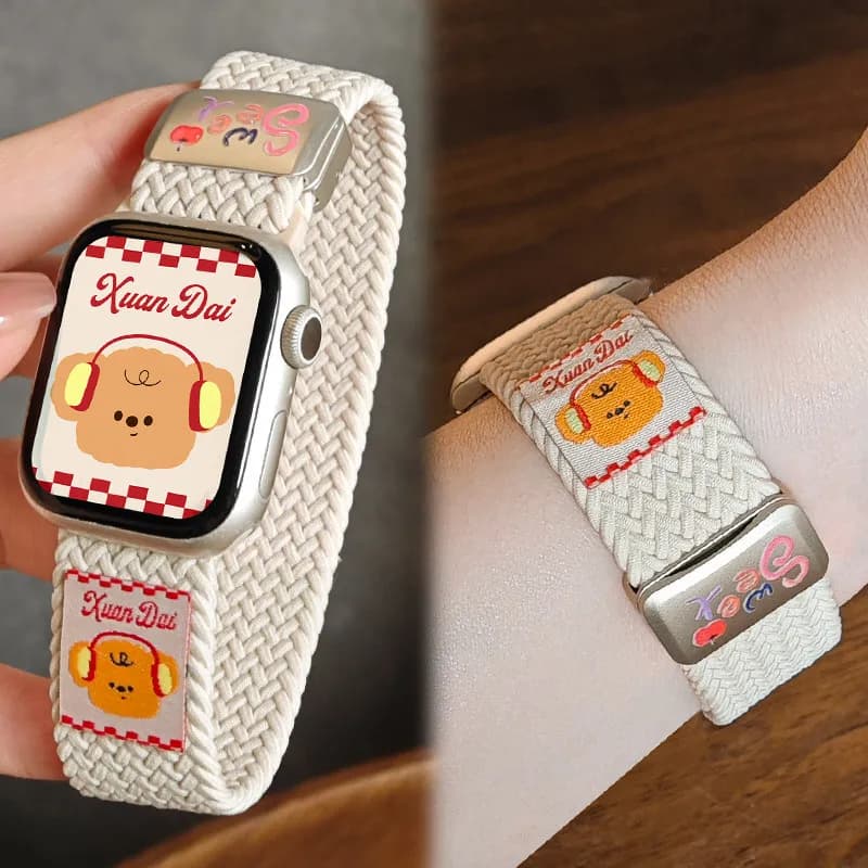 Magnetic Strap For Honor watch 5 Nylon Watchband for Honor watch 5X Sport Wristband Smartwatch Correa Bracelet Women Men Band
