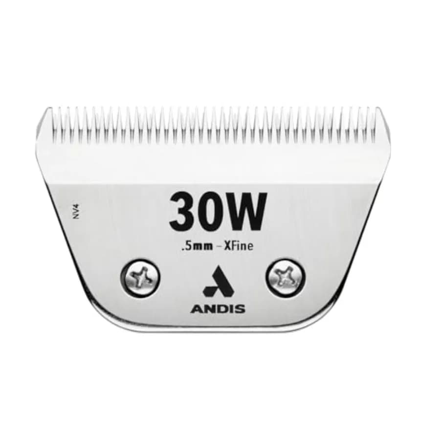 Lama in ceramica EDGE 561462 staccabile, larga, 30W, in acciaio inossidabile, per tosatrici professionali per animali domestici, taglio XFine, prestazioni professionali per la toelettatura