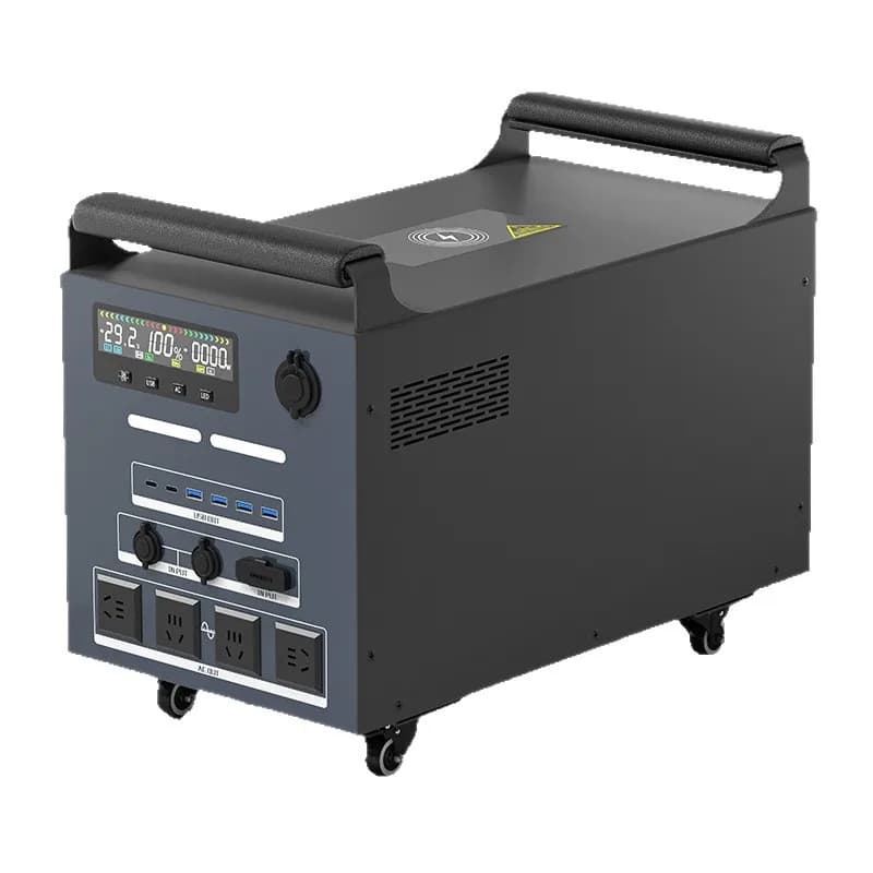 Outdoor Mobile Power Bank 220V High-Power LiFePO4 Pure Sine Wave Camping Battery Energy Storage