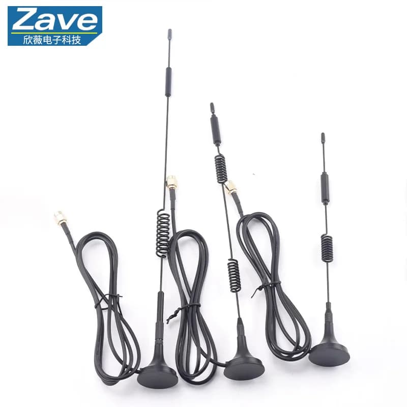Antenna a ventosa IoT dual-band 5G/LTE/4G/3G/GSM/NB-IoT/LoRa/2.4G (compatibile WiFi e Bluetooth)