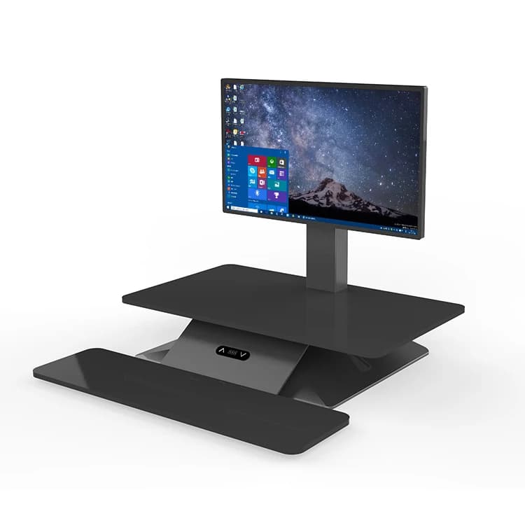 Supporto Regolabile Elettrico per Scrivania da Lavoro in Piedi per Laptop