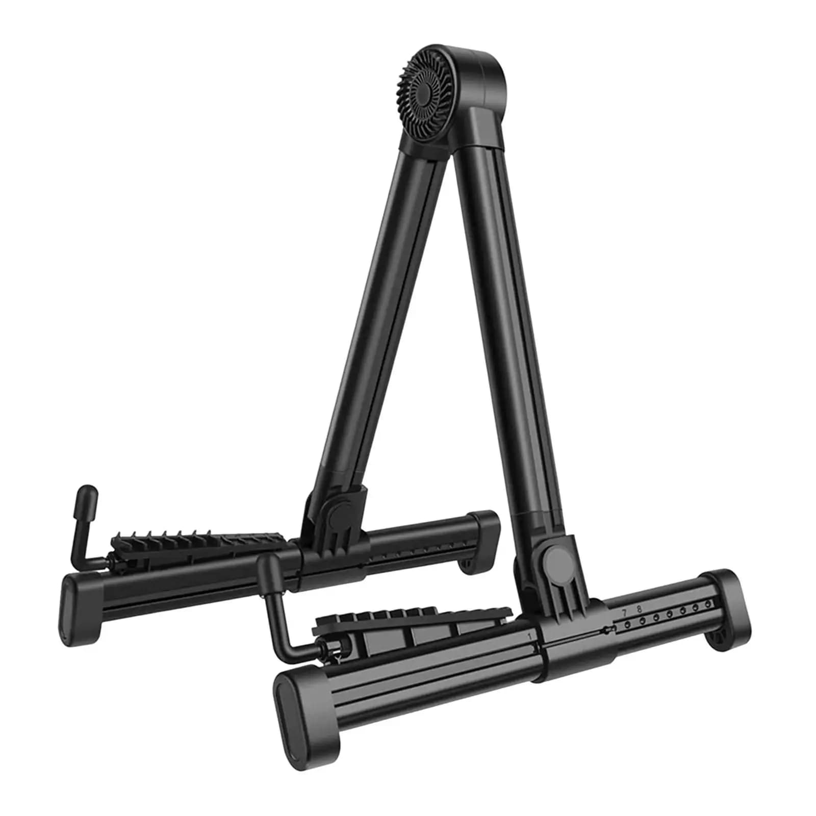 Supporto Pieghevole per Chitarra Elettrica, Telescopico a Forma di A, Supporto Universale in Plastica per Basso, Violino, Ukulele