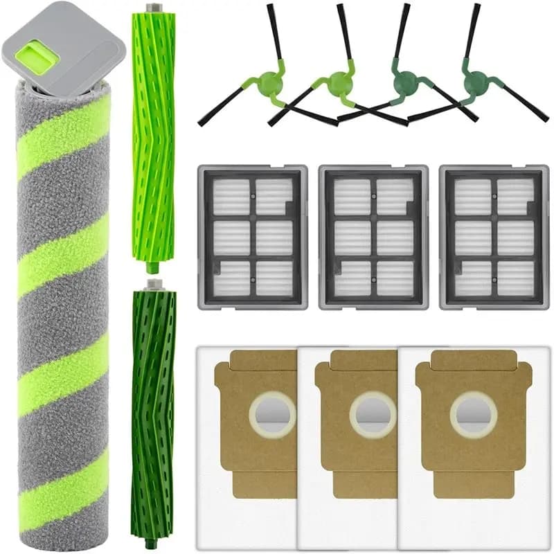 A61I Replacement Kit For Irobot Roomba Max 705 Combo Dust Bag, HEPA Filter, Brush Rollers, Cleaning Roller, Side Brushes