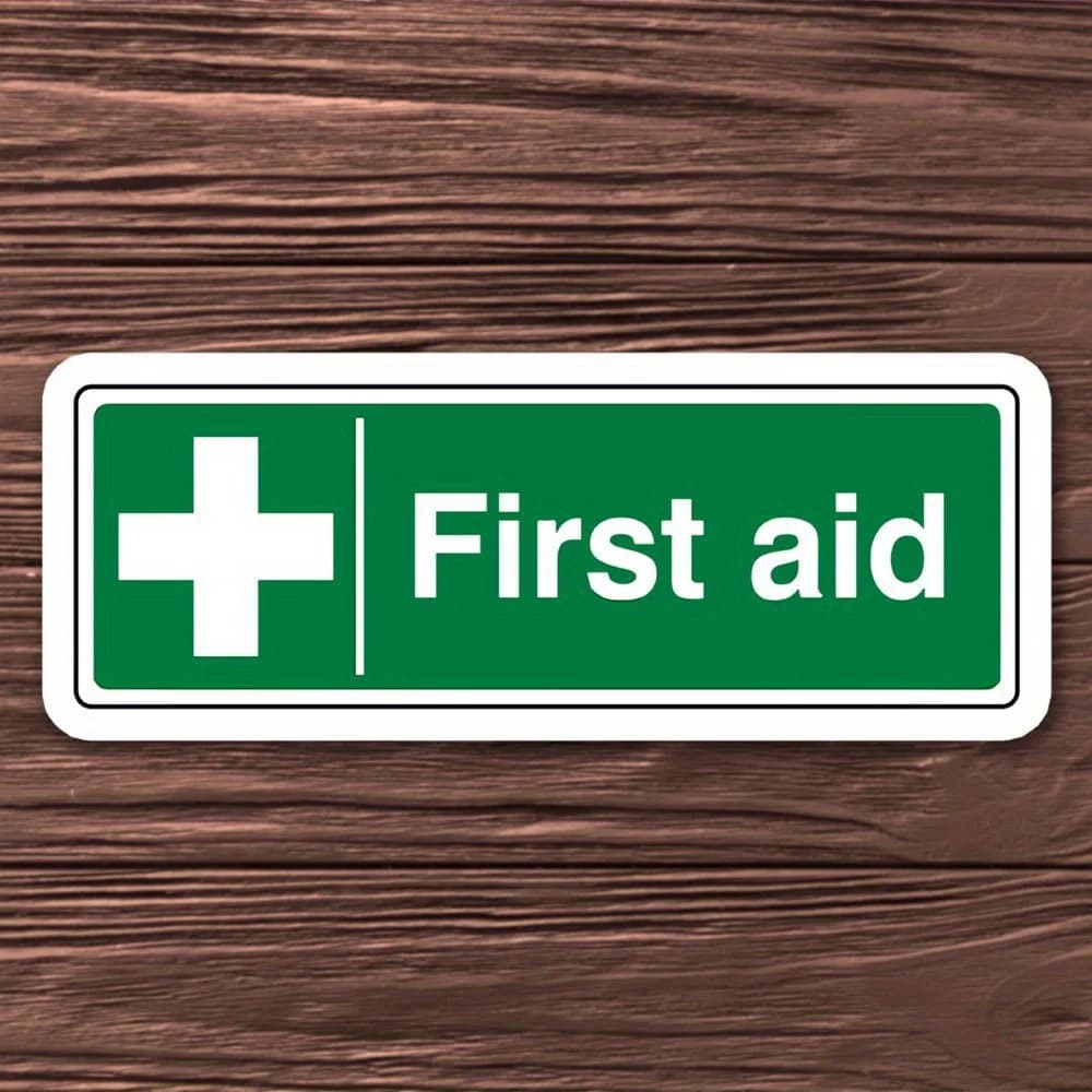 Adesivo Impermeabile di Pronto Soccorso - Facile da Staccare, Finitura Opaca, Design Cartoon, Adesivo Croce Rossa Autoadesivo per Kit Medici e Regali