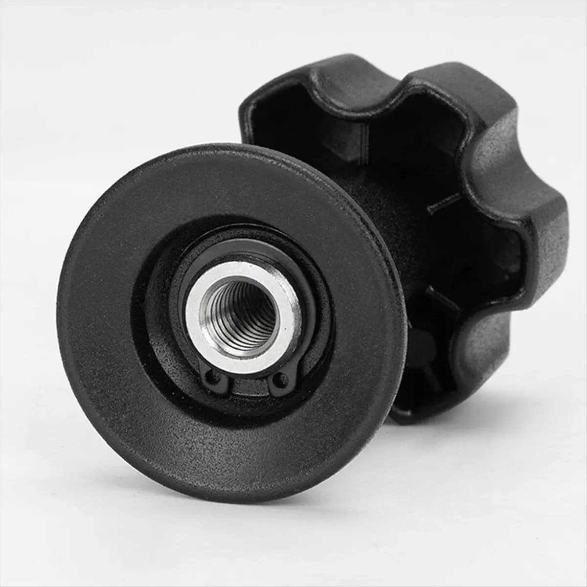 《Factory Direct》75mm Half Ball Flat to Bowl Adapter with 1/4in and 3/8in Screws for Fluid Head Tripod DSLR Rig Camera Tripod Tri