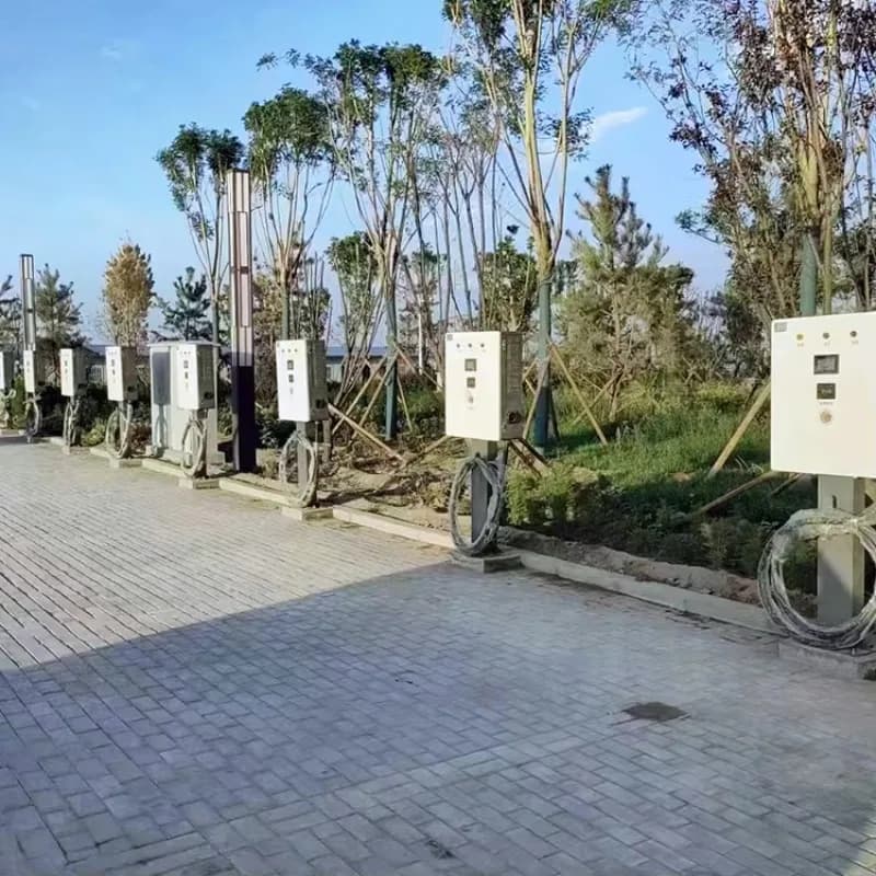 TF500 20KW Stazione di ricarica per auto Alpha EV montata a parete Controllo app CA con uscita CC Nuova condizione