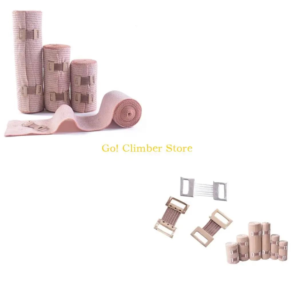 Q84C Confezione da 10 morsetti fissaggio Gancio per bende elasticizzate Clip fissaggio in leghe avvolgenti
