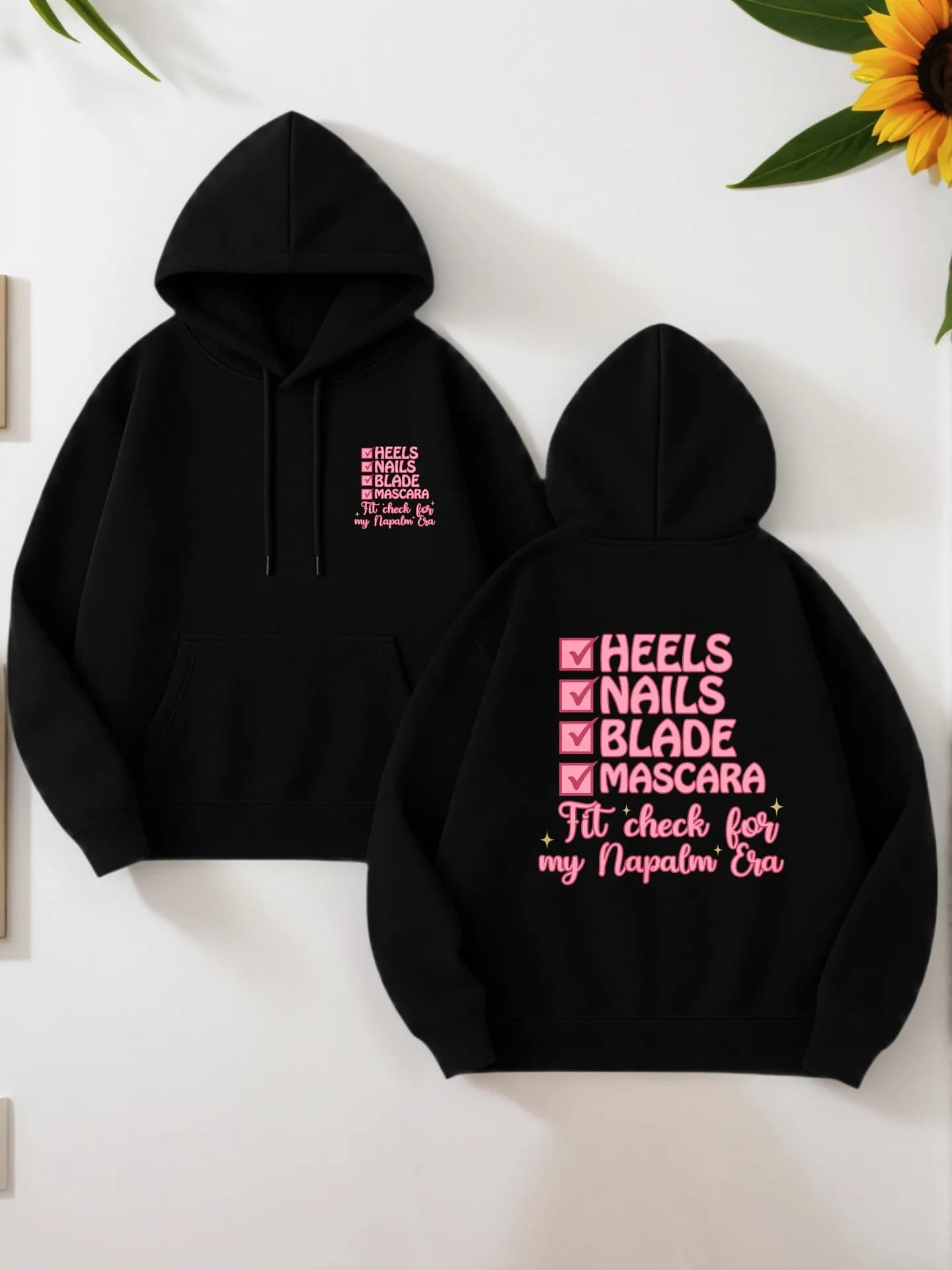 Felpa con cappuccio grafica da uomo, stampa di cartoni animati e stampa di lettere, stile casual, foderata in pile, da indossare tutti i giorni, per uomo