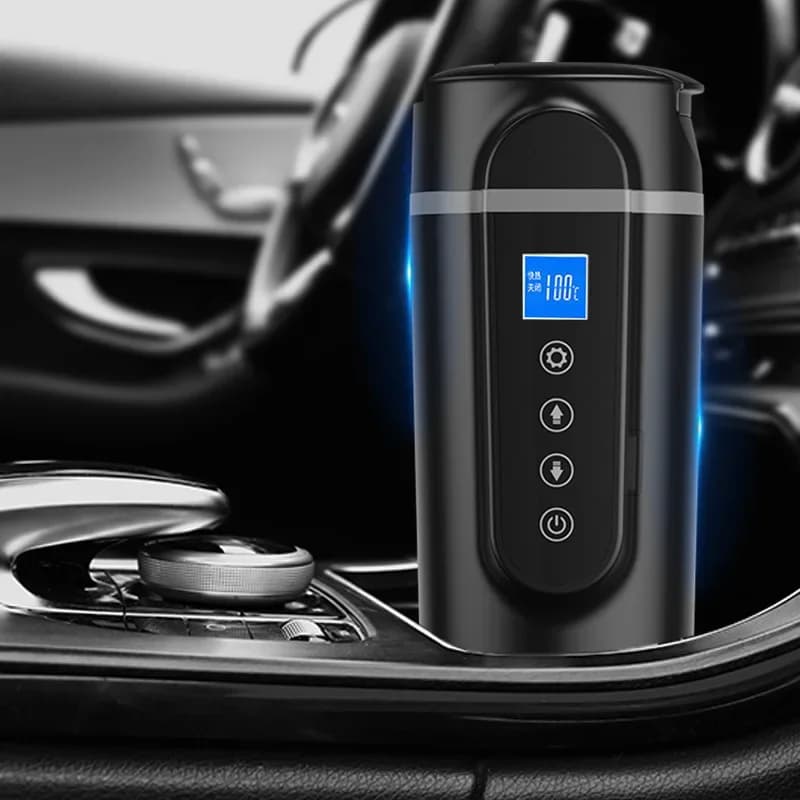 Electric kettle mounted on car 24V Heating for car Water cup 12V Universal boiling water