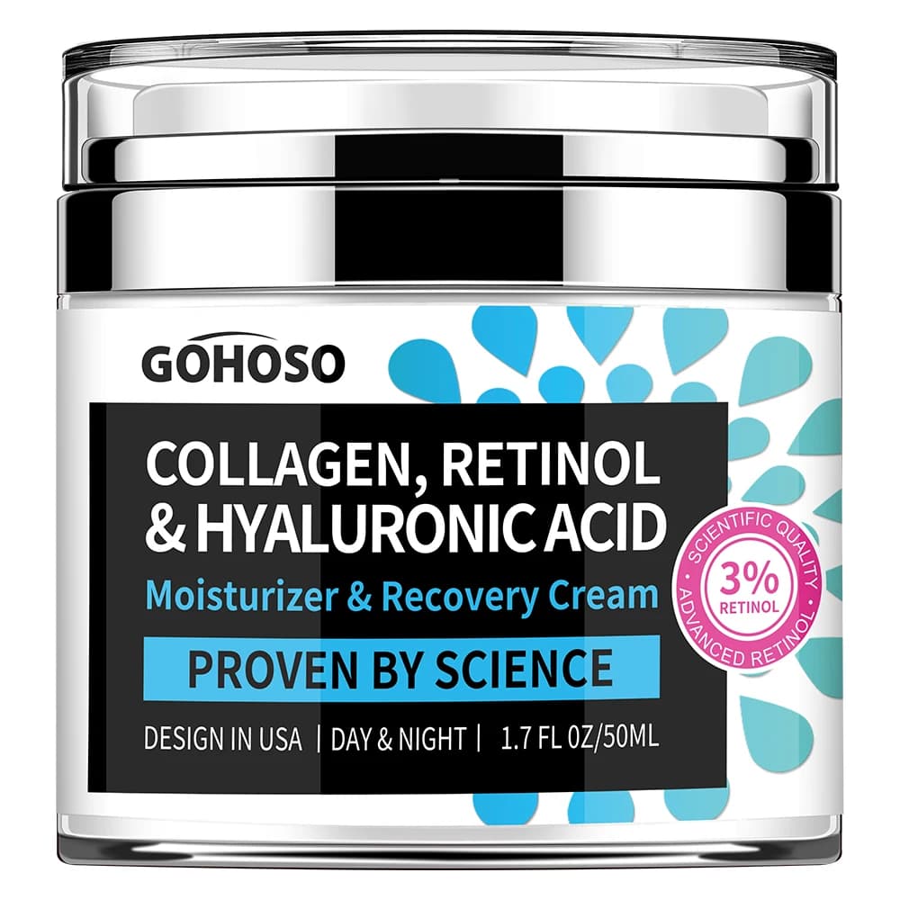 ENVISHA Face Skin Care Collagen Retinol Hyaluronic Acid Cream Shaping Anti-Aging Rugs Hydrating Hydrating