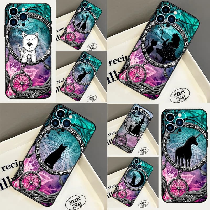 Elephant Westie Wolf Dream Catcher Case For Oppo A60 A80 A40 A18 A38 A58 A78 A98 A96 A76 A16 A94 A74 A54 A15 A17 A57 A77 A5 Pro