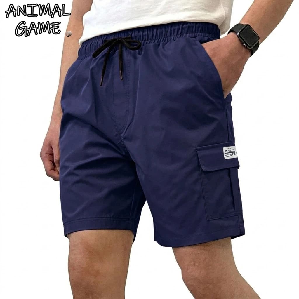 Nuovi Pantaloncini Cargo Larghi da Uomo, Estivi, Multitasche, per Palestra, Lavoro, Escursionismo, Taglie Forti