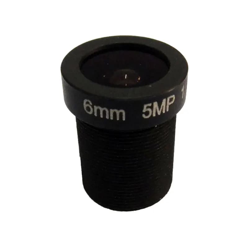 Goal for Security Camera IP 6mm 1/2.5" 5MP HD Megapixel 55 Degrees F2 Attack S M12 SL-6020B5MP