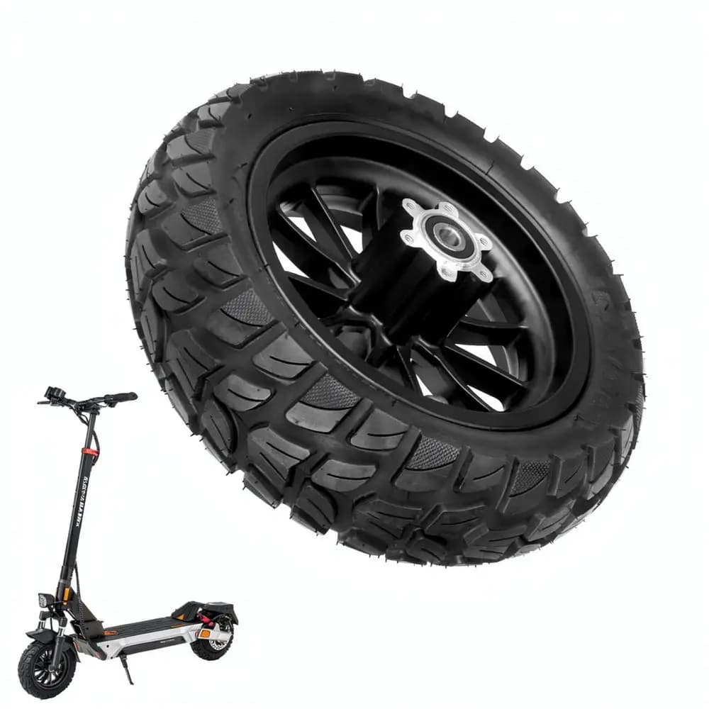 For For KuKirin Max Scooter Front Wheel Assembly Tire Replacement Durable Electric Accessory Maintenance Commuter Part