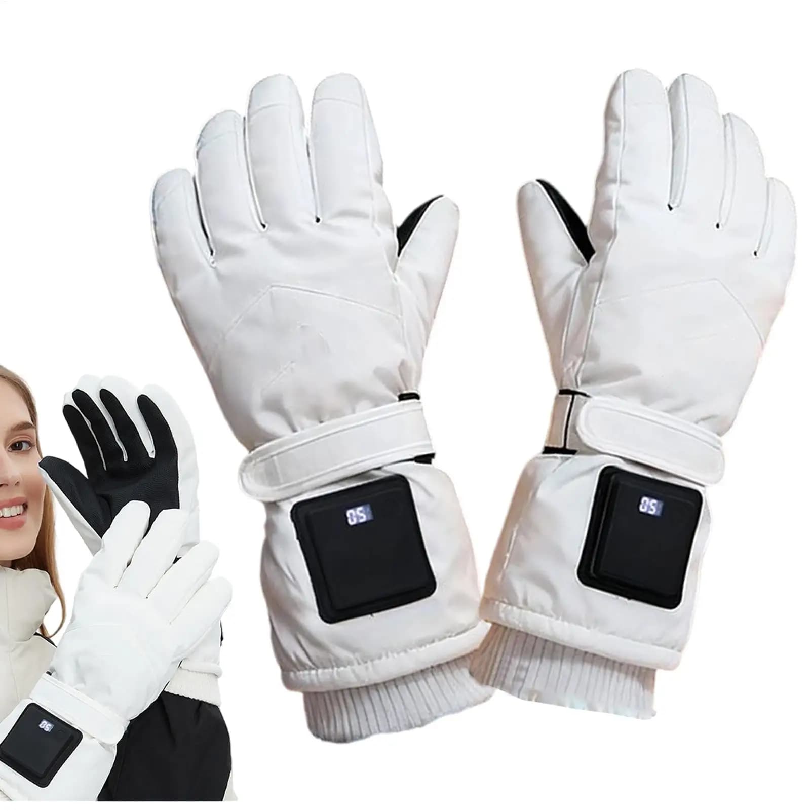 Winter USB heated gloves electric heating gloves electric heating gloves for motorcycle riding outdoor sports skiing and outdoor