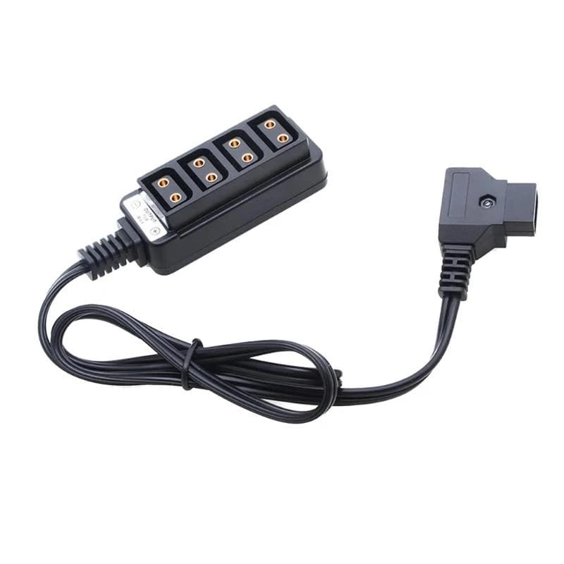 4 Porte D-Tap Male D-Tap Camera Femmina, Four Vie Splitter for Anton V-mount Battery