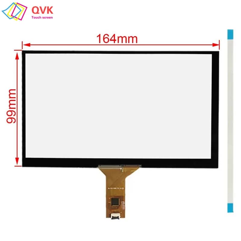QVK Nero 7 Pollici GT911 Per 7018B 6Pin Touch Screen Capacitivo Digitizer Sensore P/N SQ-PG71088-FPC-A2