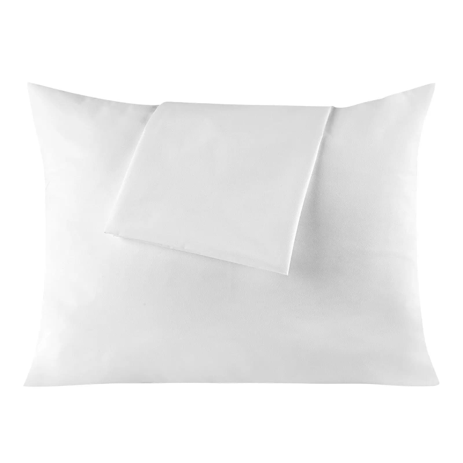 Hidden zipper pillow protectors Pack of 4 standard dust and anti-slip